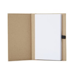 Bloco Anotações Capa Kraft com Porta Caneta Personalizado