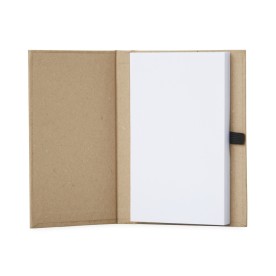 Bloco Anotações Capa Kraft com Porta Caneta Personalizado