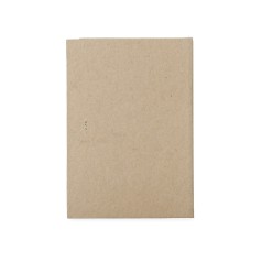 Bloco Anotações Capa Kraft com Porta Caneta Personalizado