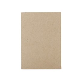 Bloco Anotações Capa Kraft com Porta Caneta Personalizado