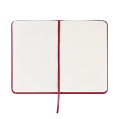 Caderneta de Couro Sintético com Elástico Personalizada