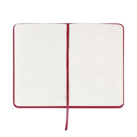 Caderneta de Couro Sintético com Elástico Personalizada