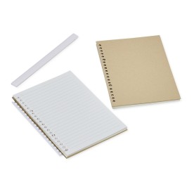 Caderno A5 Kraft com Espiral Personalizado