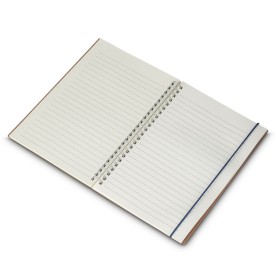 Caderno A5 Reciclado com Elástico Personalizado
