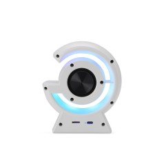 Caixa de Som com Luminária e Rádio FM Personalizada