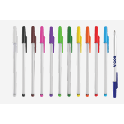 Caneta Personalizada com Tampa e Tinta Preta