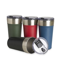 Copo Térmico de Inox com Abridor Personalizado