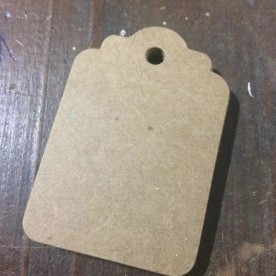 Tag de Papel Faça do Seu Jeito