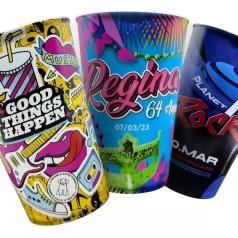 Copo Inlabel 550 mL com Cordão Personalizado