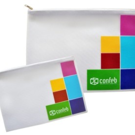 Pasta Zip Zap A4 Básica Reciclável Personalizada