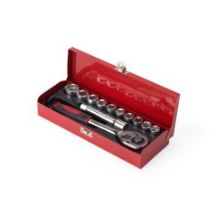 Kit Ferramenta 12 Peças com Estojo Metal Personalizado