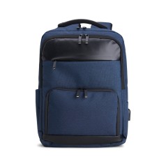 Mochila para Notebook com USB em Couro Personalizada