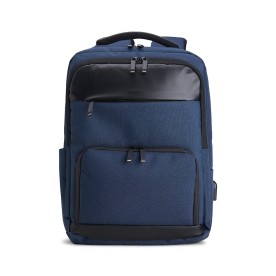 Mochila para Notebook com USB em Couro Personalizada