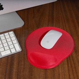 Mouse Pad Ergonômico Neoprene com Apoio Personalizado