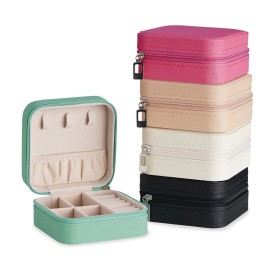 Porta joias de couro sintético  c/ 9,5 cmPersonalizado