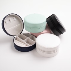 Porta joias de couro sintético c/ 9,8 cm Personalizado