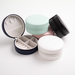 Porta joias de couro sintético c/ 9,8 cm Personalizado