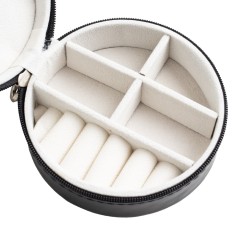 Porta joias de couro sintético c/ 9,8 cm Personalizado