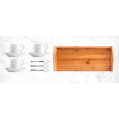 Kit Café com Bandeja Personalizado