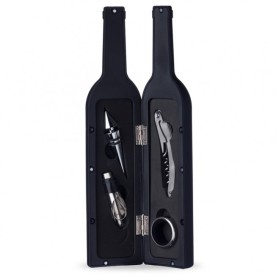 Kit Vinho 4 Peças em Formato Garrafa Personalizado
