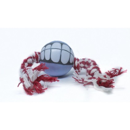 Bolinha para Pets com Corda Personalizada