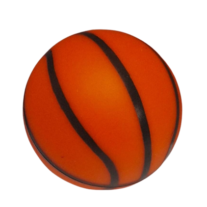 Bolinha Basquete em Vinil para Pets Personalizada