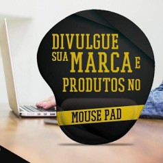 Mouse Pad Ergonômico Antialérgico Personalizado