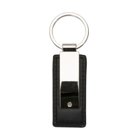 Chaveiro de Metal e Couro Brilhante Personalizado