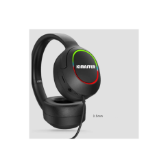 Headset Gamer K25/Microfone Removível com Logo