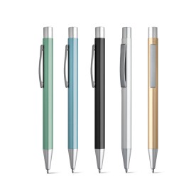 Caneta Esferográfica em Alumínio Mate Personalizada