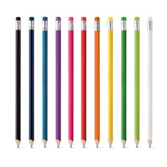 Lápis Apontado ATENEO II com Borracha Personalizado