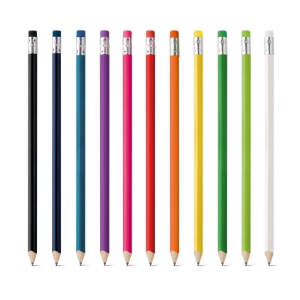 Lápis Apontado ATENEO II com Borracha Personalizado