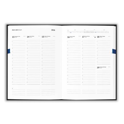Agenda B5 com Plano Semanal Personalizada