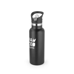 Garrafa Térmica Inox 570ml com Canudo Personalizada