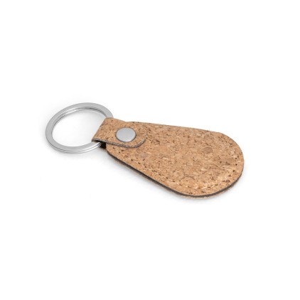 Chaveiro em cortiça MILLAU. Personalizado