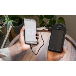 Bateria Portátil Day Solar em ABS 2.000 mAh Personalizada