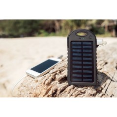 Bateria Portátil Day Solar em ABS 2.000 mAh Personalizada