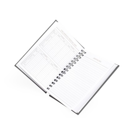 Agenda 2026 Emborrachada Wire-o Personalizada