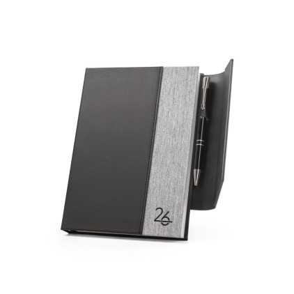 Agenda A5 Reciclada PU e rPET Personalizada