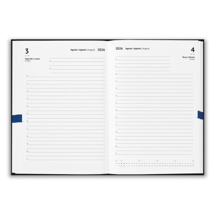 Agenda A5 em Couro Reciclado Personalizada