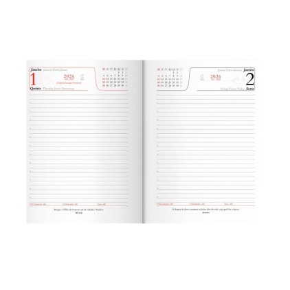 Agenda Diária 2026 