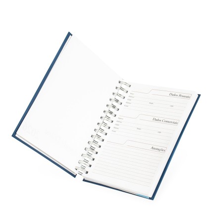 Agenda Diária 2026 Capa Prime Personalizada