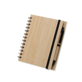 Caderno de Papelão com Caneta Personalizado
