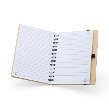 Caderno de Papelão com Caneta Personalizado