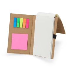 Bloco Anotações Kraft com Autoadesivos Personalizado