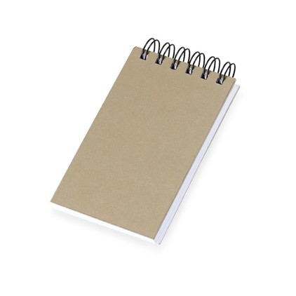 Bloco de Anotações com Capa em Kraft Wire-o Personalizado