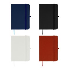 Caderneta Emborrachada com Lacre Elástico Personalizada