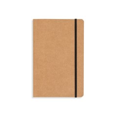 Caderneta Kraft com Fita Personalizada