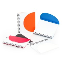Caderno Plástico Fosco Wire-o com Fecho Personalizado