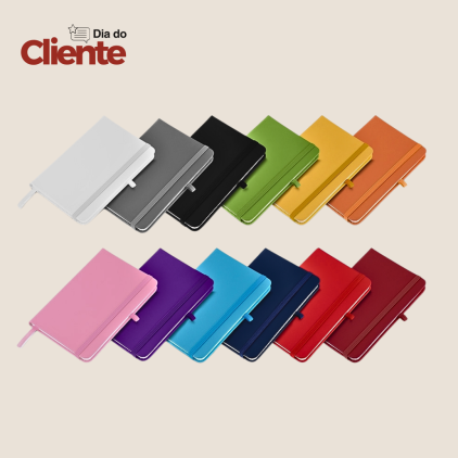 Caderneta Moleskine Emborrachado Personalizada